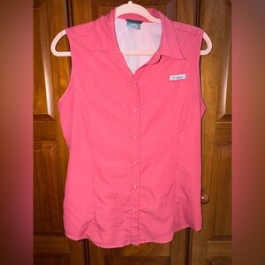 Willit Women's Salmon Sleeveless Top